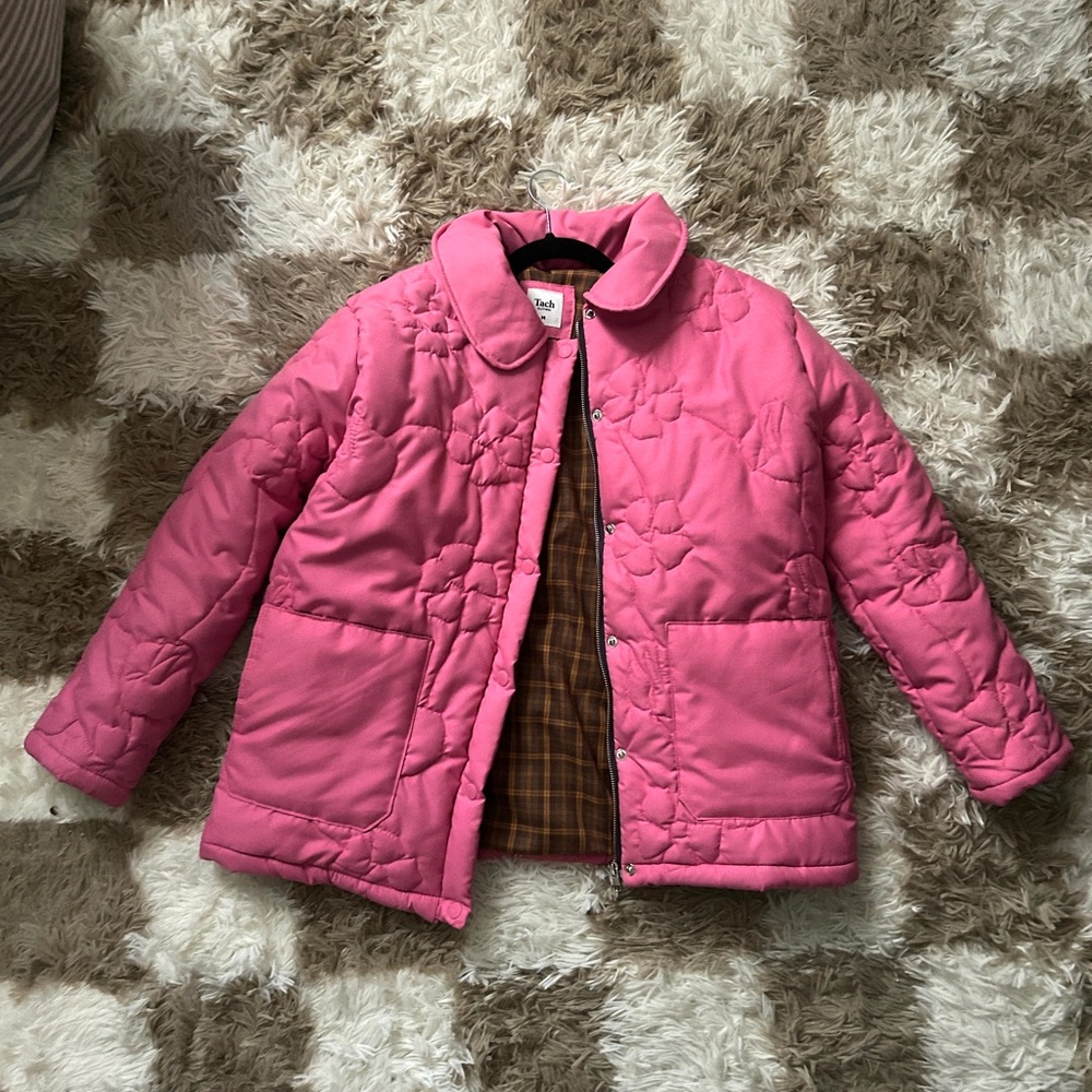 TACH Pink Quilted Women’s Puffer Jacket
